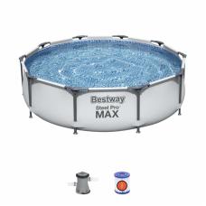 Bazén Bestway Steel Pro MAX, 56408, filter, pumpa, 3,05x0,76 m