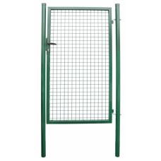 Brána Strend Pro METALTEC ECO, 1000/1500/50x50 mm, zelená, jednokrídlová, záhradná, ZN+PVC, RAL6005